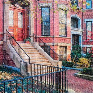 Brownstones, 1000 piece puzzle, Mega Puzzles